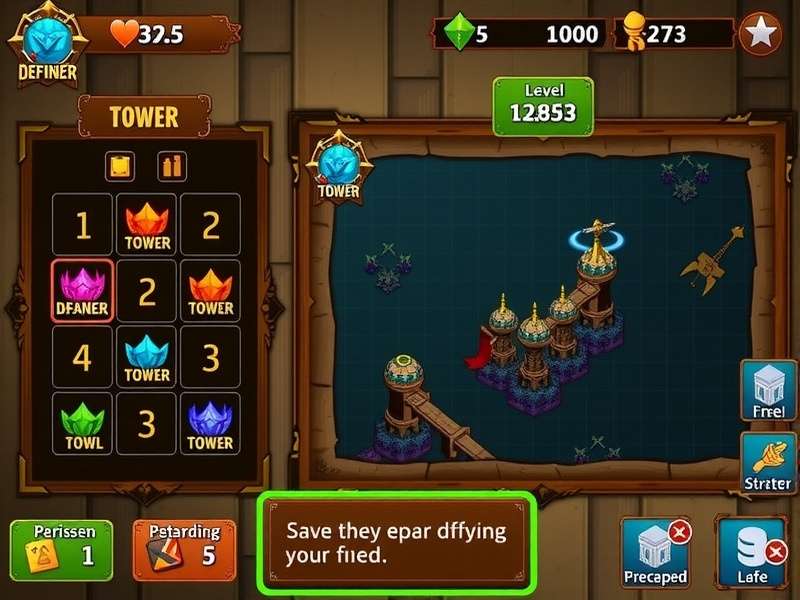 Ginger Defender Heroic gameplay screenshot showing tower defense mechanics